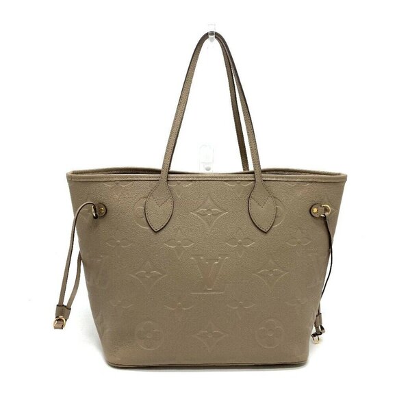 LOUIS VUITTON MonogramEmpreinte Neverfull MM Shoulder Tote Bag Gurege - Picture 1 of 12